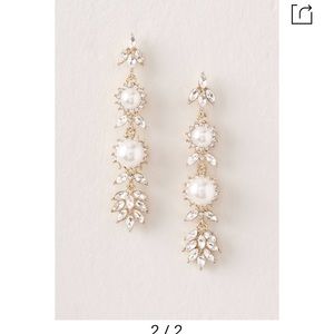 Stella and ruby BHLDN pearl earrings NWOT